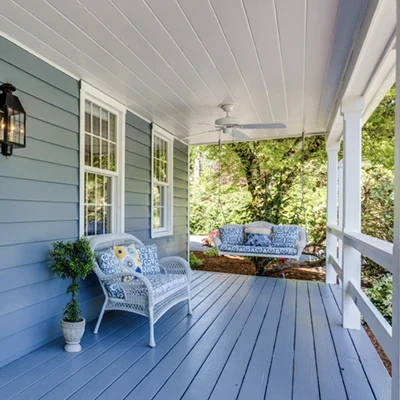 Custom Deck & Covered Porch